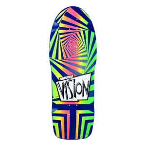 Vision Original Vision "Gator" Reissue Skateboard Deck - Navy Rainbow Fade 1