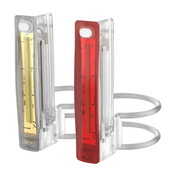 Knog Lygte  Plus Twinpack Translucent 1
