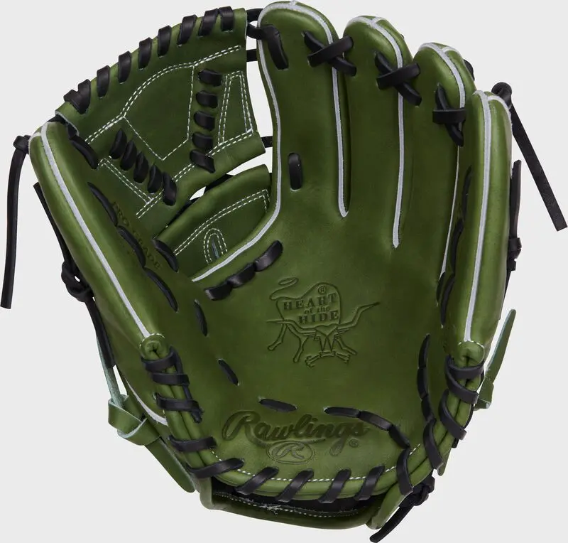 Rawlings Heart Of The Hide 11.75" - Military Green Infield/Pitcher Glove 2