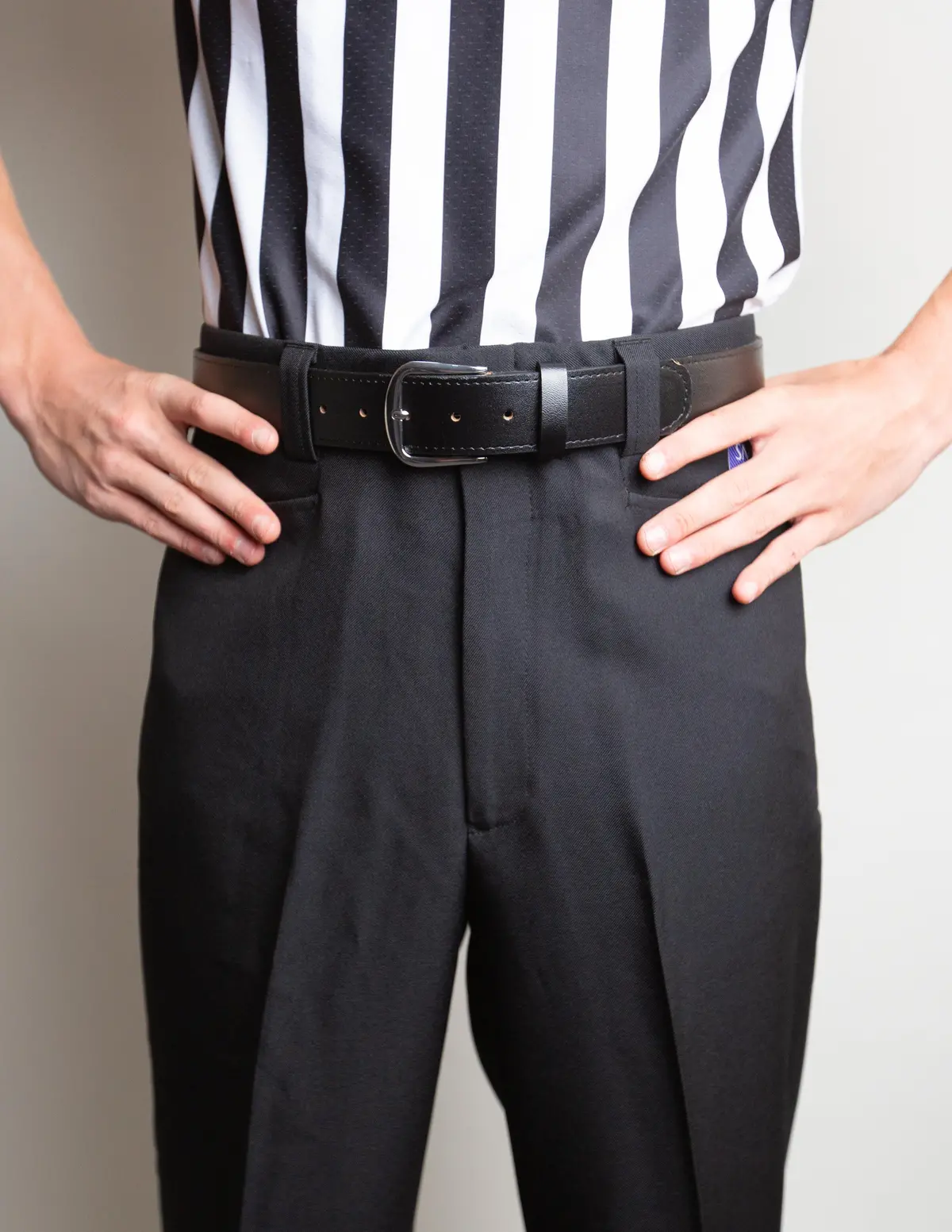 Smitty Flat Front Slacks W/ Beltloops 1