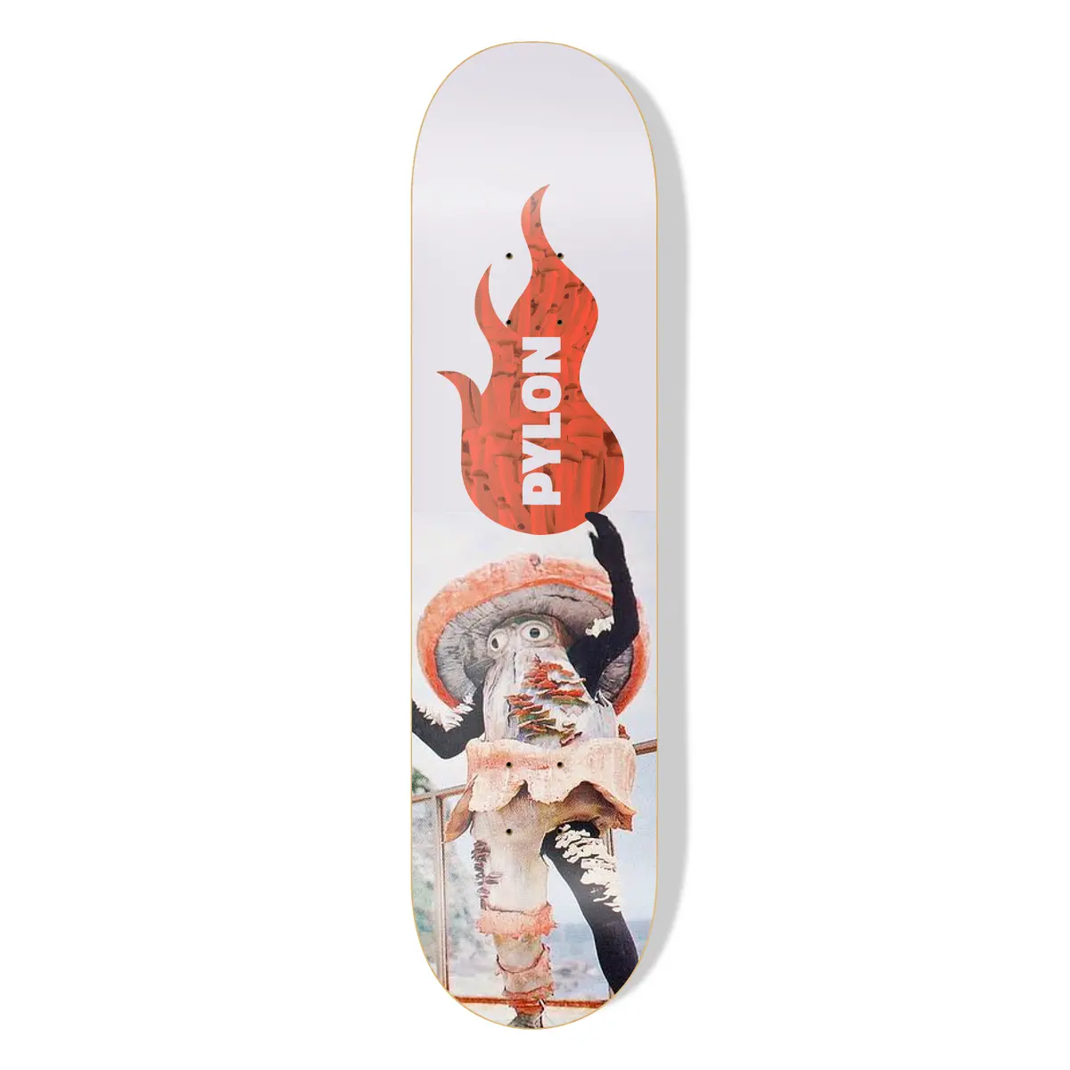 Pylon Skateboards Shroom 8.5 Inch Wide Deck. 1