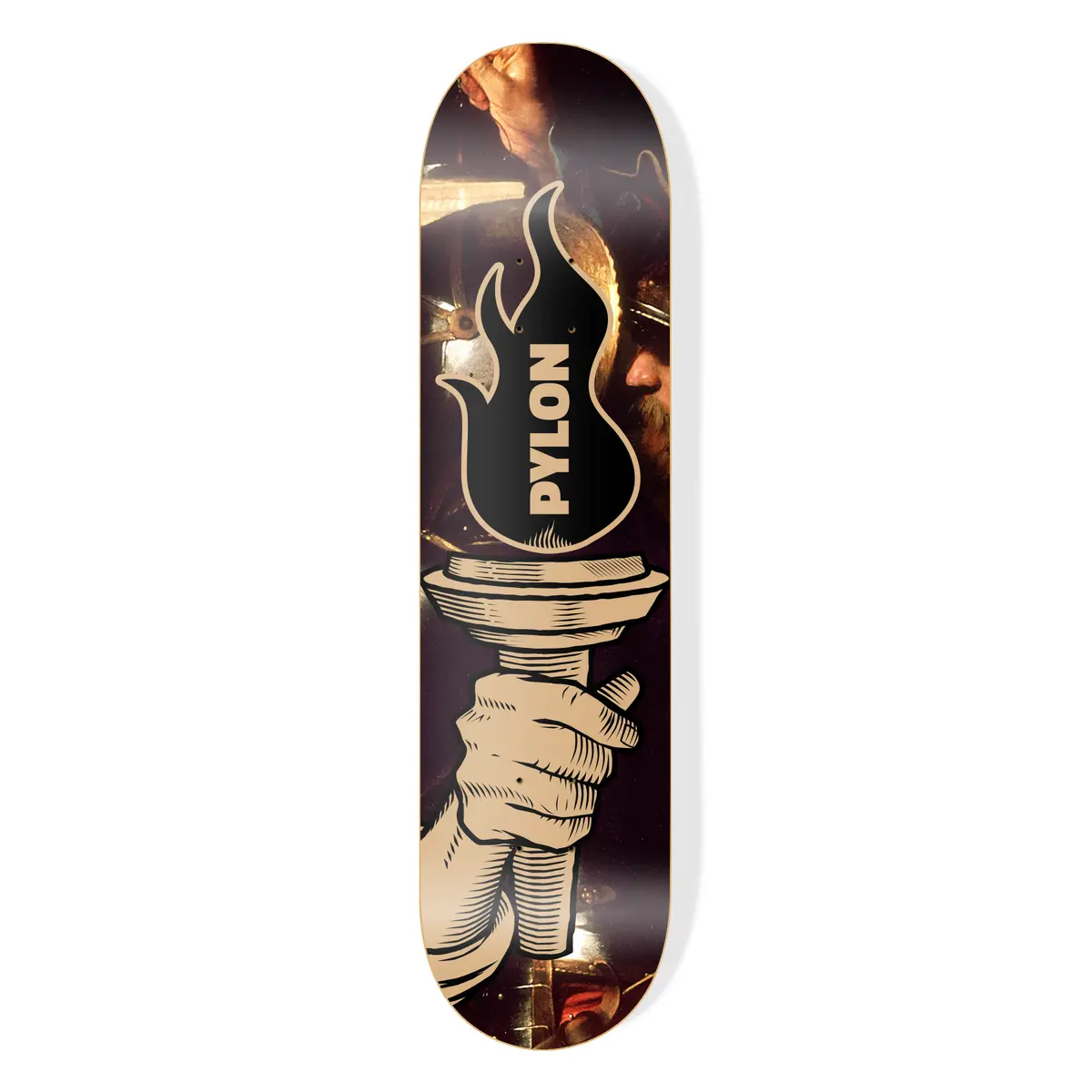 Pylon Skateboards Torch 8.25 Inch Wide Deck. 1