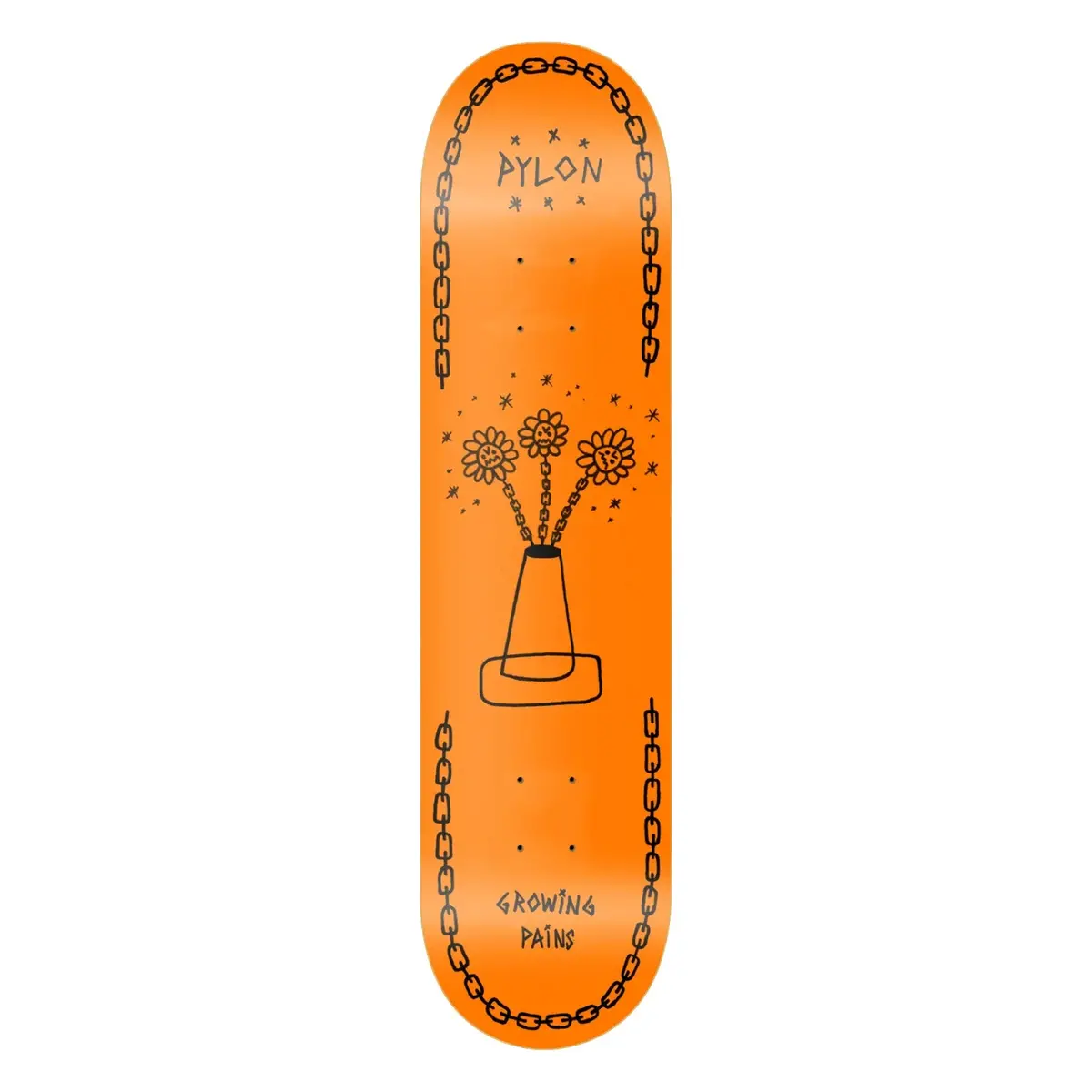 Pylon Skateboards Growing Pains / 8.25 Inch Wide Deck 1