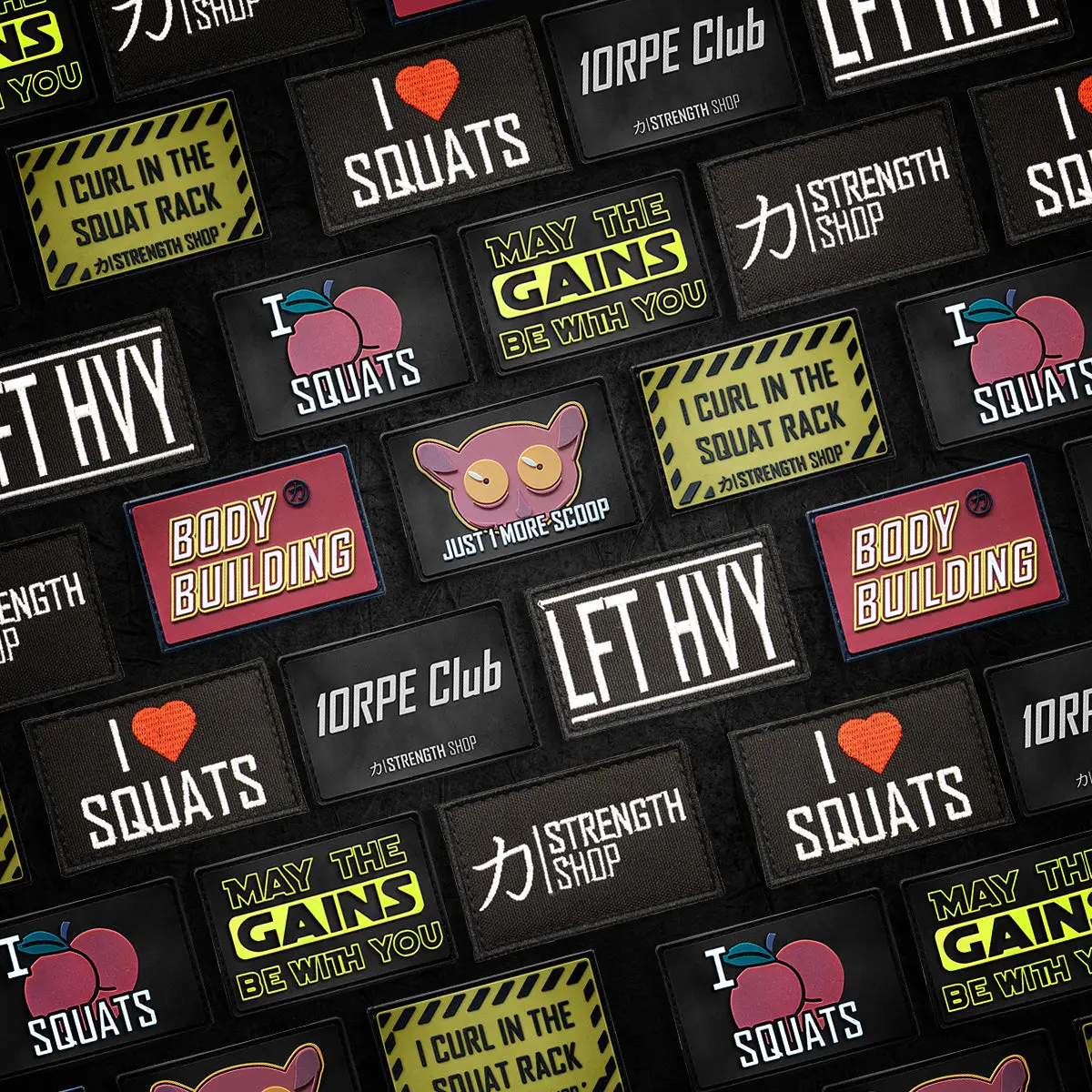 Velcro Patches For Backpacks & Training-Vests 1