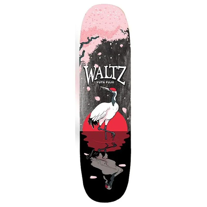 Waltz Skateboards Yuta Fujii Pro 7.75 Wide Inch Free Style Skateboard Deck 1