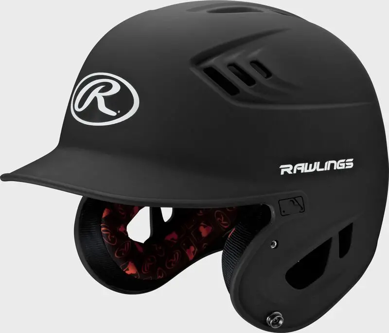Rawlings R16 Batting Helmet - Matte Black 1
