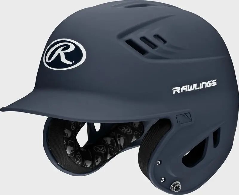 Rawlings R16 Batting Helmet - Matte Navy 1