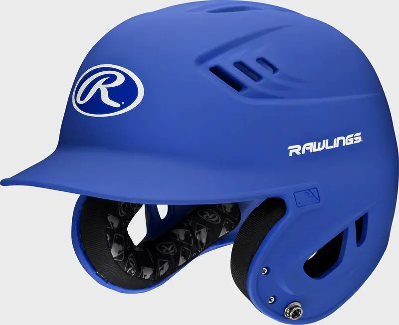 Rawlings R16 Batting Helmet - Matte Royal 1