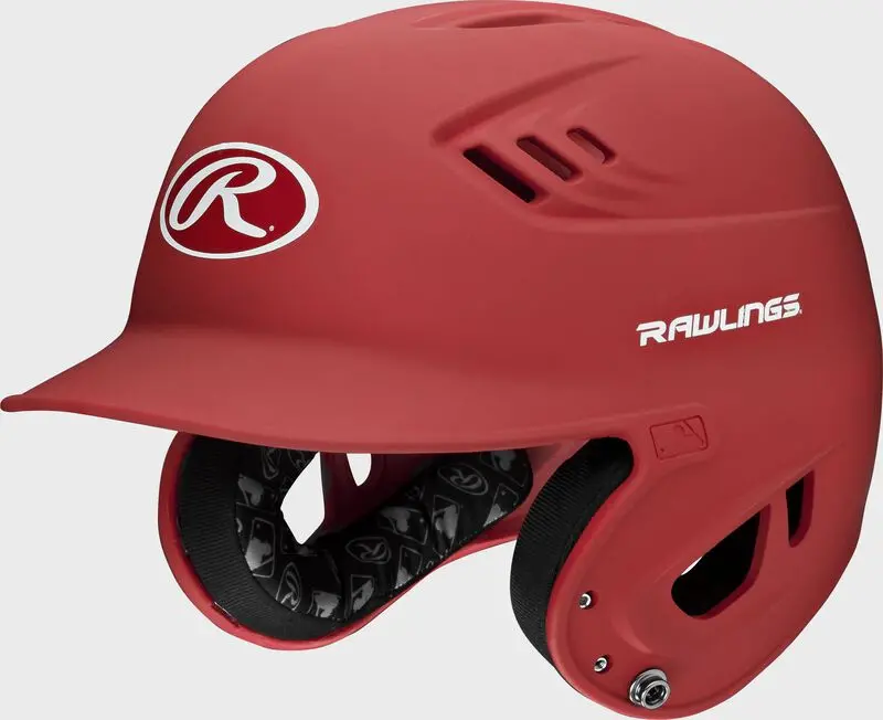 Rawlings R16 Batting Helmet - Matte Red 1
