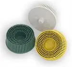Foredom Scotch Brite Radial Bristle Roloc End Brushes, 80 Grit, 2" 1
