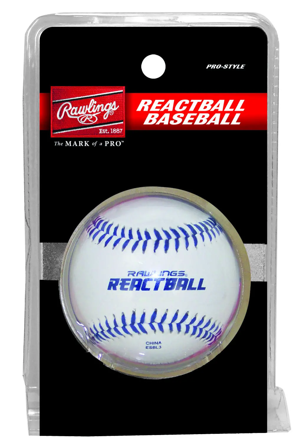 Rawlings Pro-Style Reactball Baseball - Reactbaseball 1