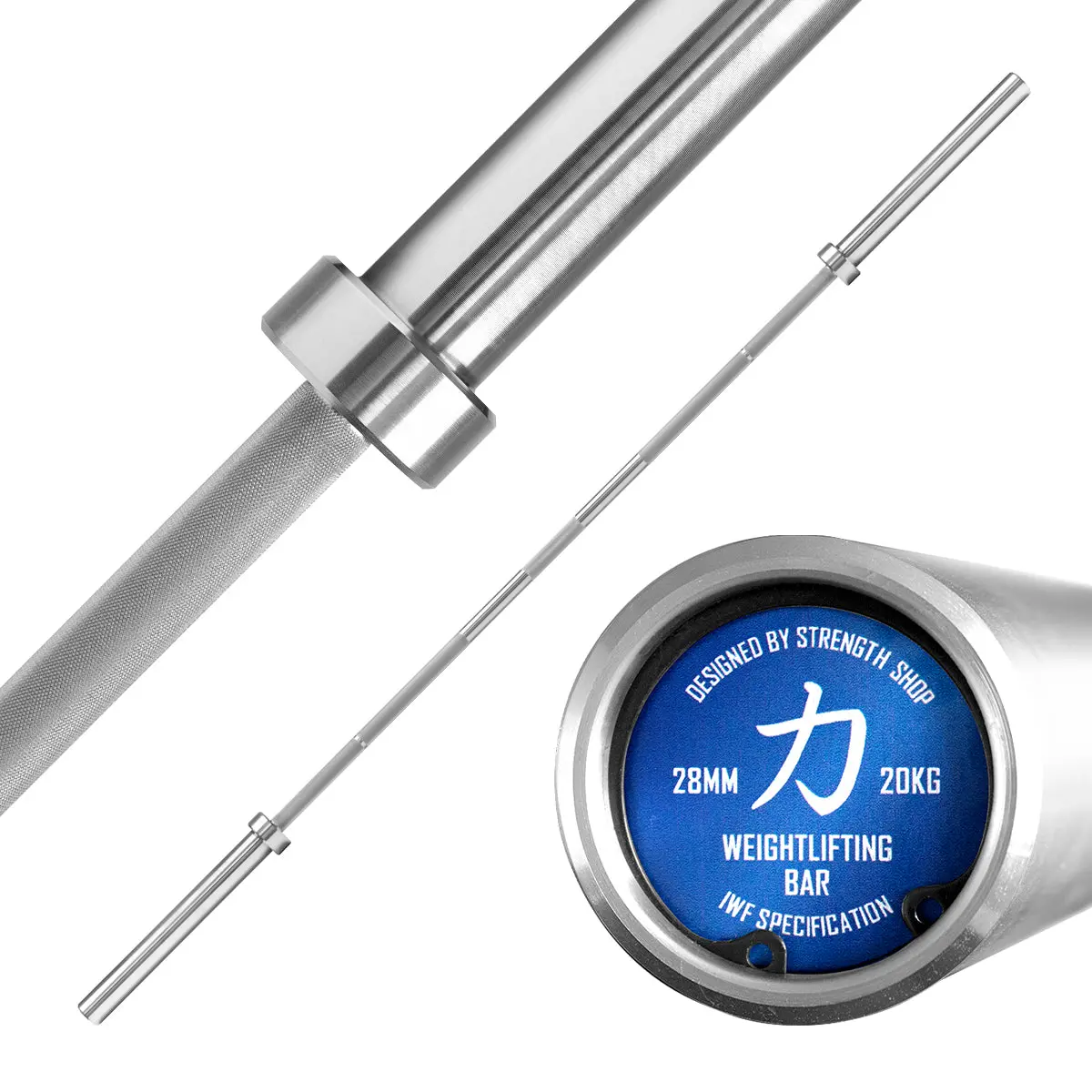 Riot Weightlifting Bar - Men's 20Kg, Iwf Specification 1