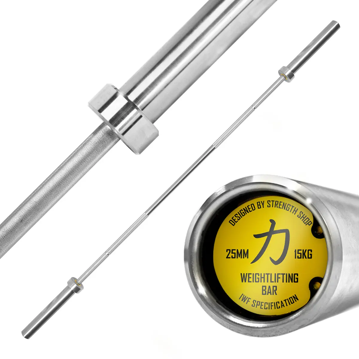 Riot Weightlifting Bar - Women's 15Kg, Iwf Specification 1