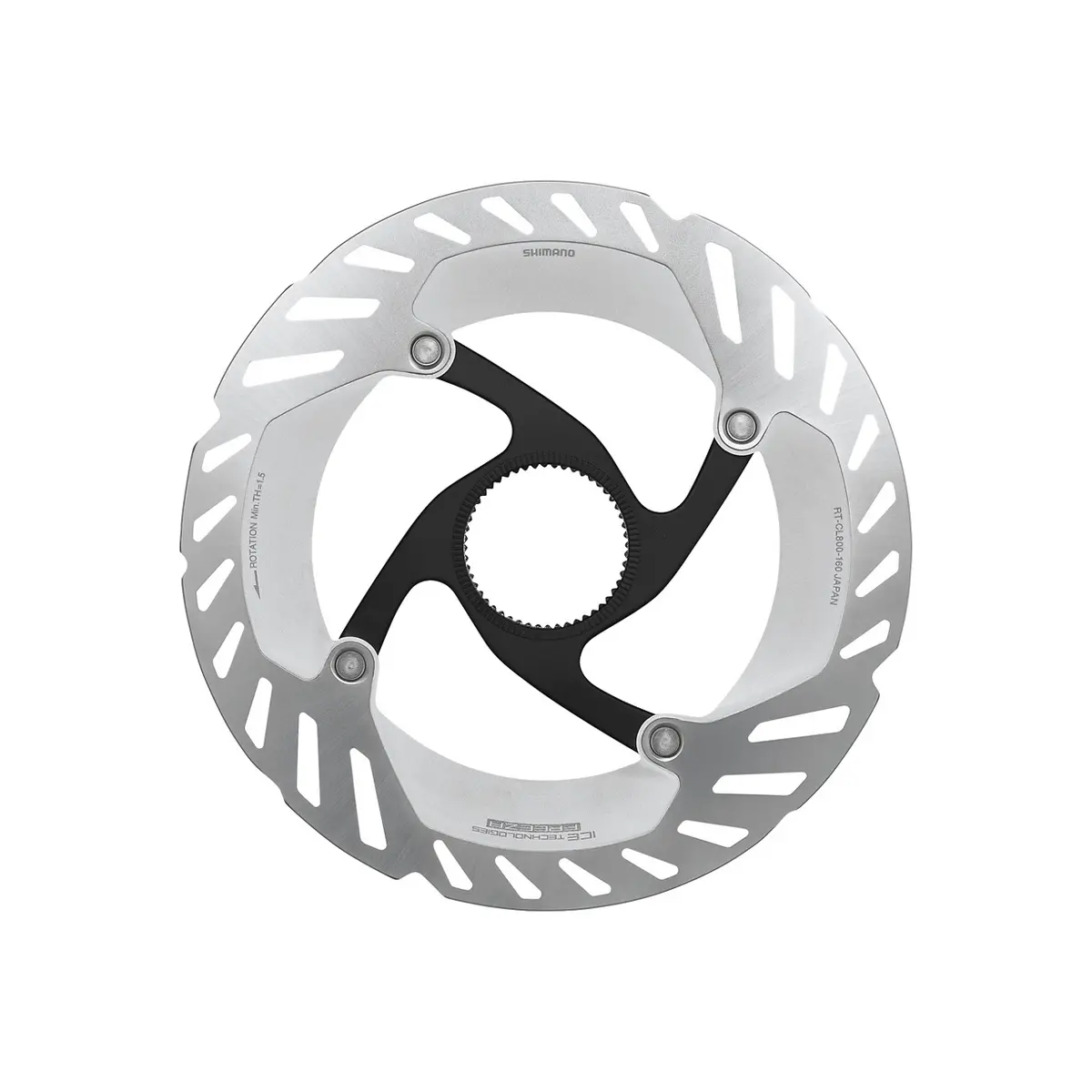 Shimano Skivebremserotor Rt-Cl800 160Mm Int. Låsering Magnet 1