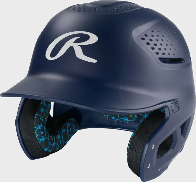 Rawlings Rx2 Batting Helmet - Matte Navy 1