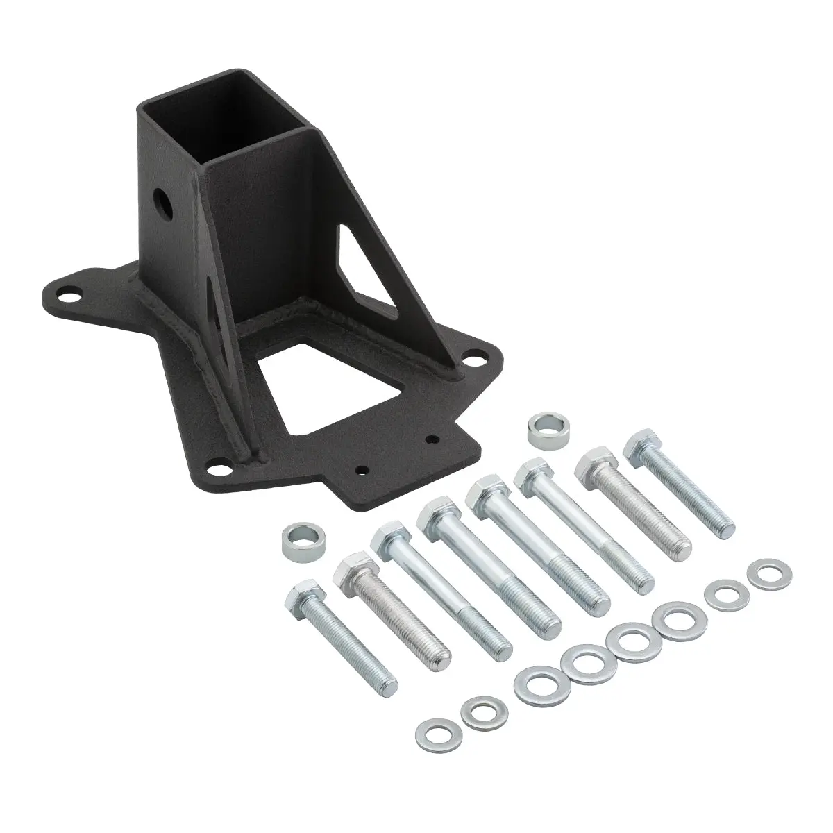 2014-2017 Polaris Rzr Xp 1000 2" Rear Hitch Receiver Plate 1