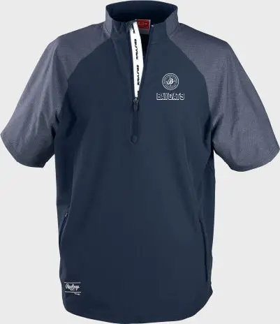 Rawlings Colorsync Short Sleeve Barrie Baycats Cage Jacket | Embroidered Logo 1