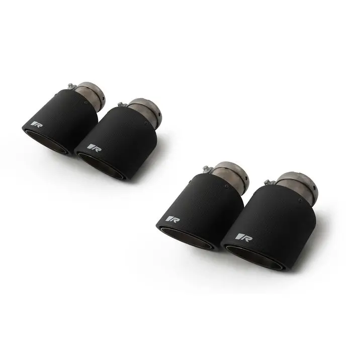 Remus Carbon Fibre 102Mm Angled Exhaust Tips With Titanium Internals – Set Of 4 1
