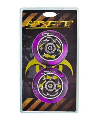 Grit 100Mm Slotted Wheels (2 Pack) 1