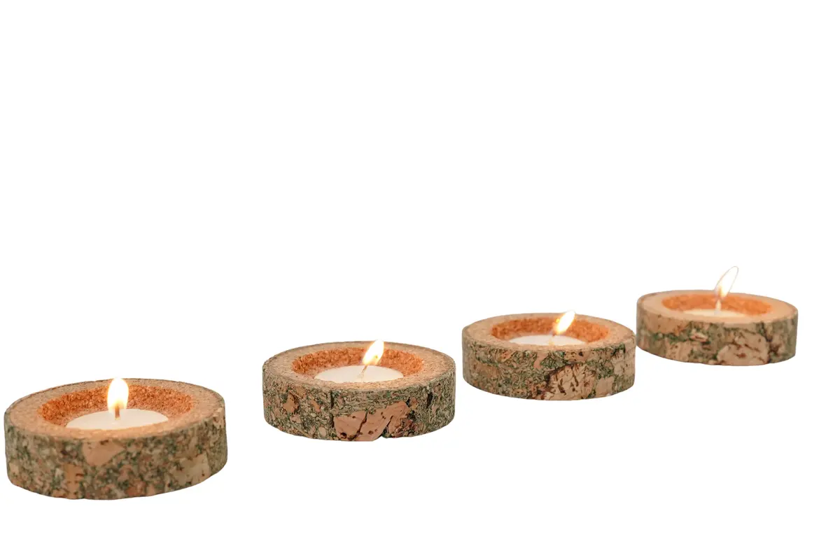 T Light Holder Round Set Of 4 1