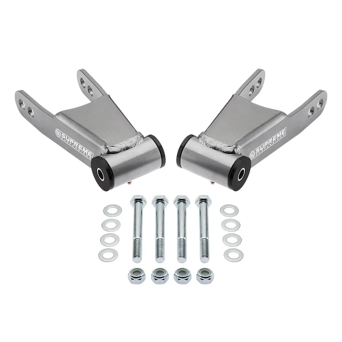 2004-2008 Ford F-150 Rear Lowering Drop Shackles Kit 2Wd 4Wd 1