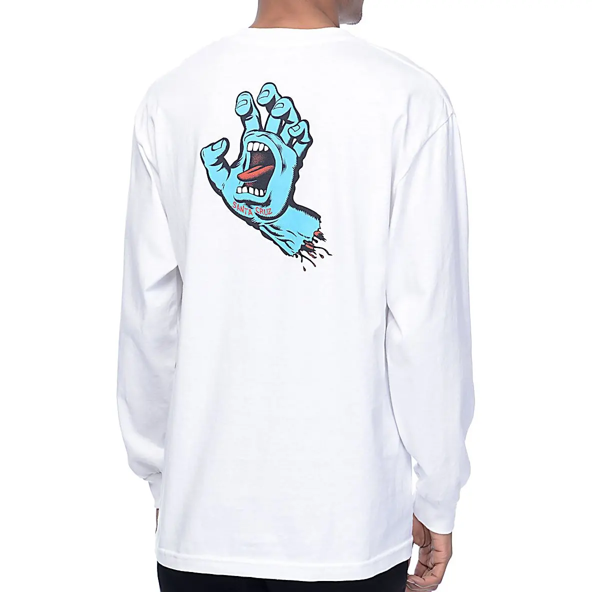 Santa Cruz Mens Xx-Large Phillips Hand Long Sleeve T-Shirt 1