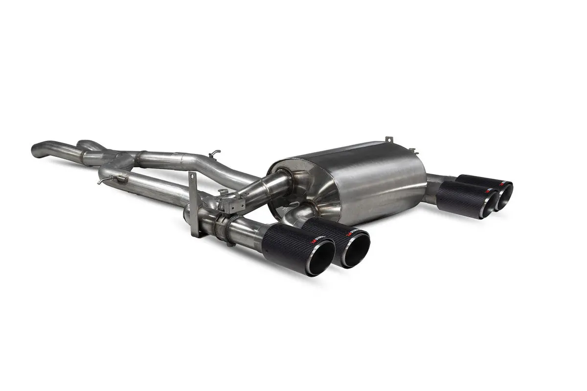 Scorpion Non-Res Cat-Back System With Electronic Valves Valved - F80 M3 / M4 F82 F83 - 2014 - 2018 1