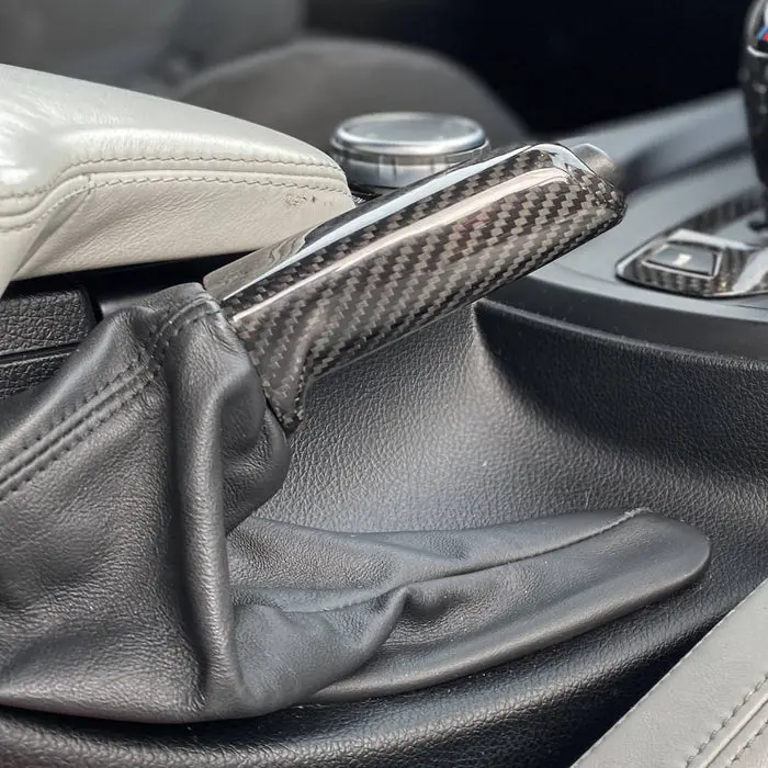 Shft Bmw Hand Brake Lever In Gloss Carbon Fibre – F Series 2