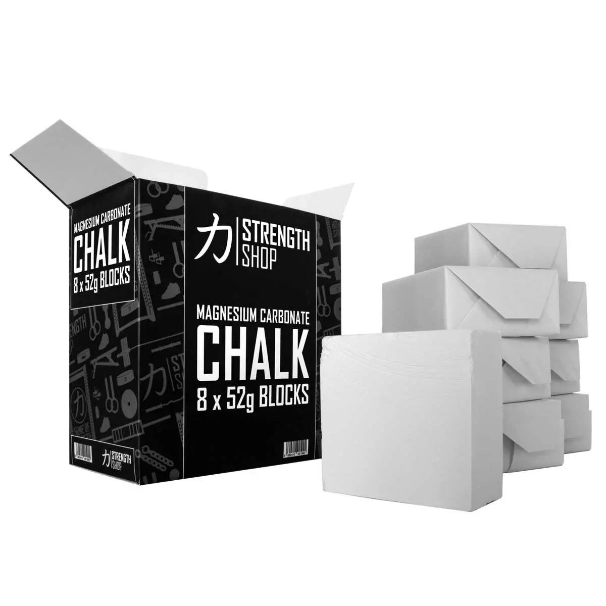 Magnesium Carbonate Chalk - Case Of 8 Blocks 2