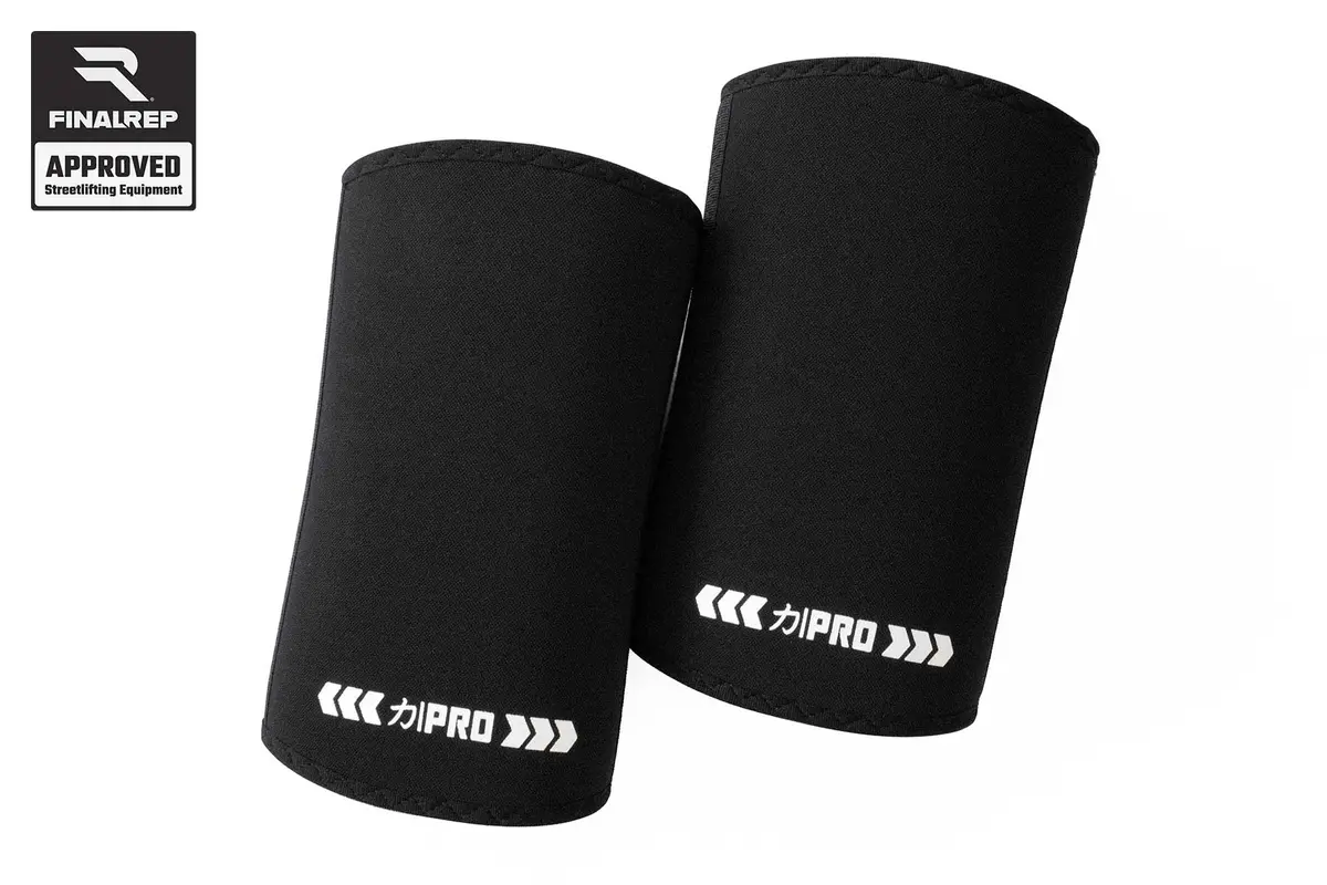 7Mm Pro Elbow Sleeves - Extra Stiff Neoprene - Finalrep Approved 1