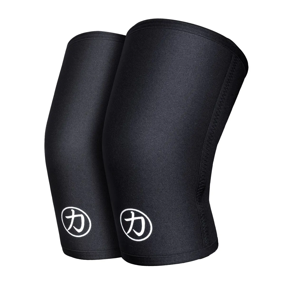 Strength Shop 7Mm Inferno Neoprene Knee Sleeves - Black - Ipf Approved (Pair) 1