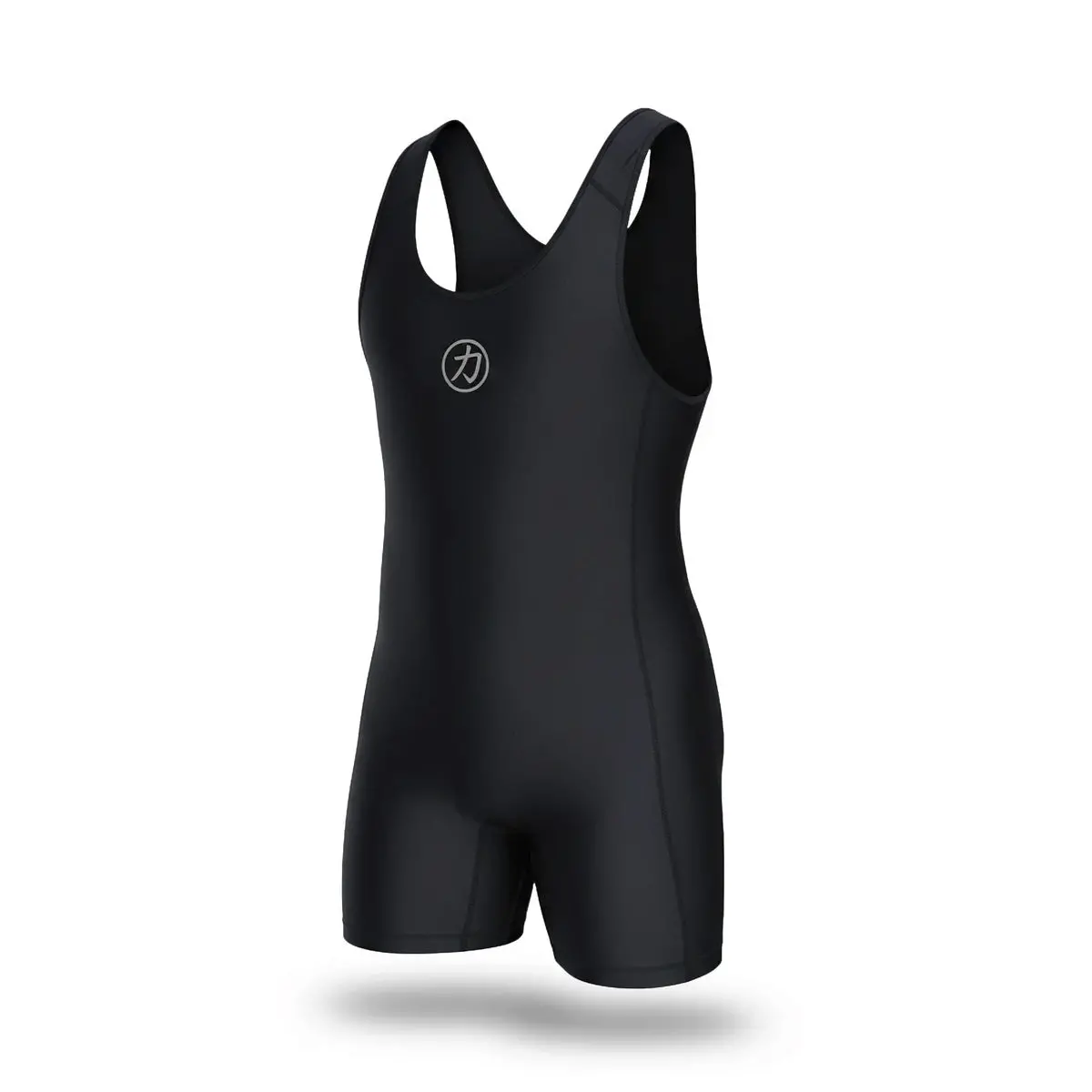 Black Singlet With Grey Logo, Unisex – Ipf Approved 1