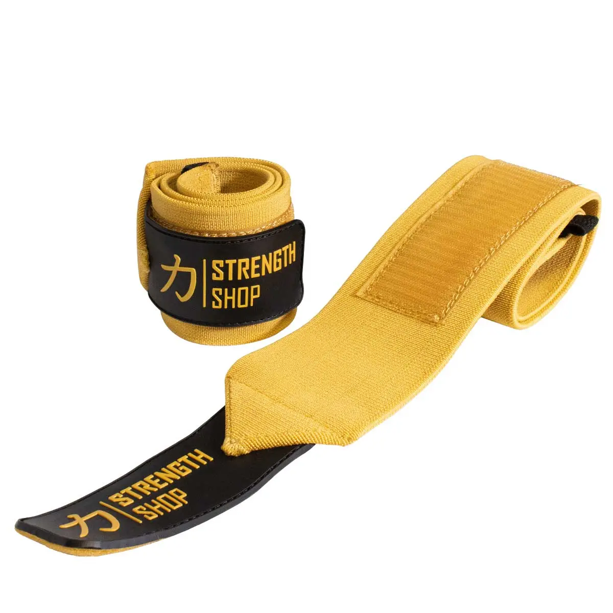 Heavy Wrist Wraps, Gold - Ipf Approved – 60Cm/90Cm 1