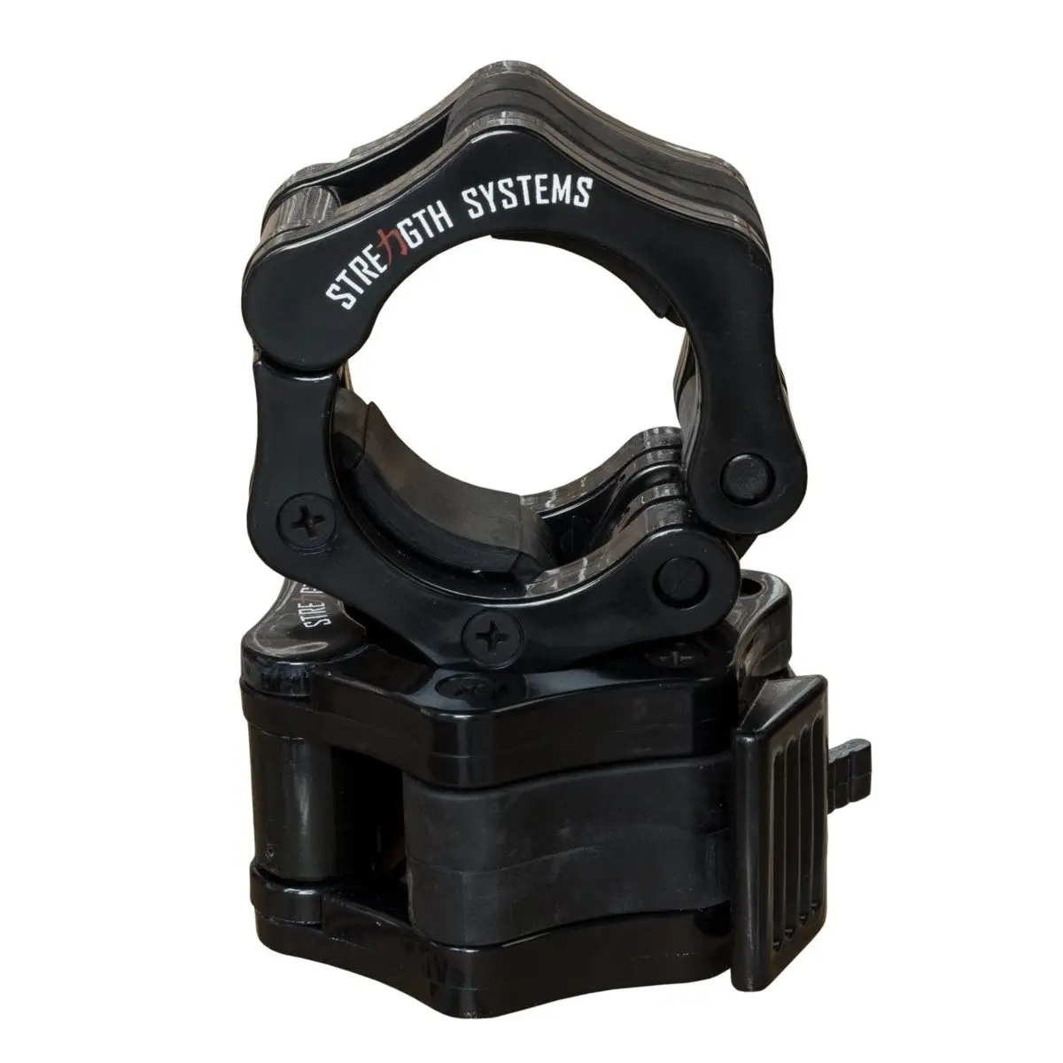 Olympic Flip Lock Collars, Black (Pair) 1