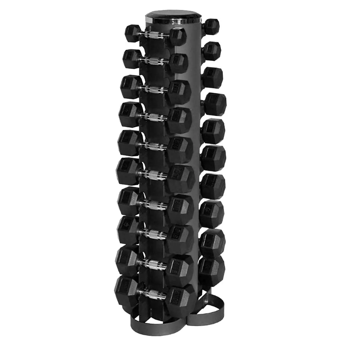 Hex Dumbbell Tower Rack 1