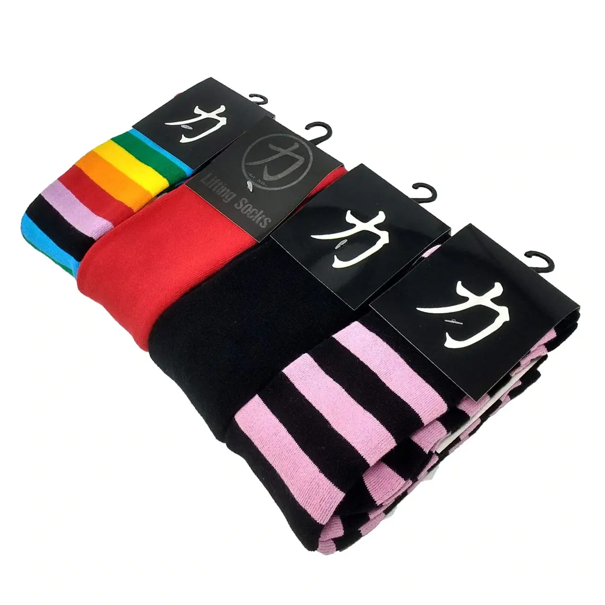 Pack Of 4 Deadlift / Weightlifting Socks 1