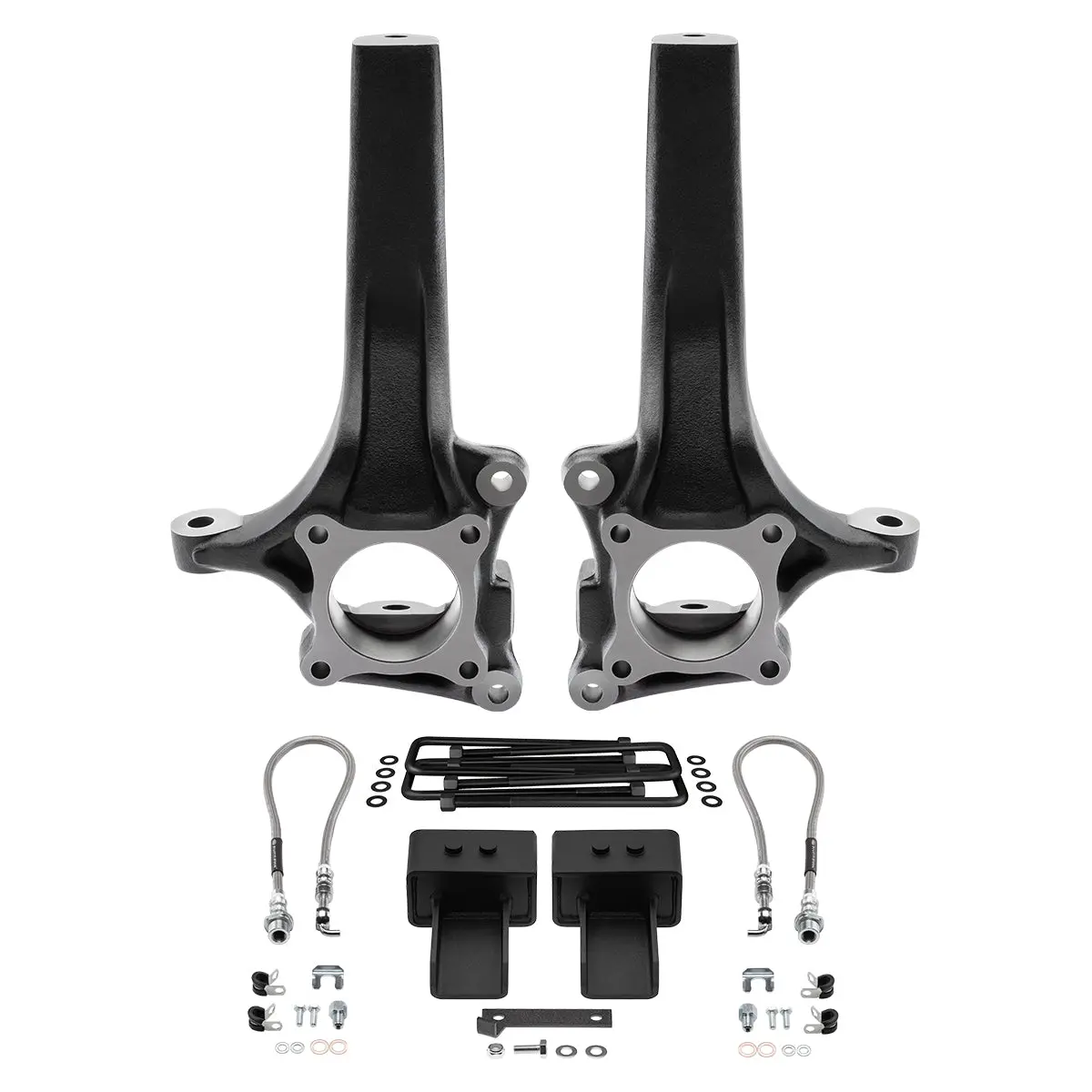2009-2014 Ford F150 Full Suspension Lift Kit 2Wd - Features Supreme's Oem Replacement Lift Spindles 1
