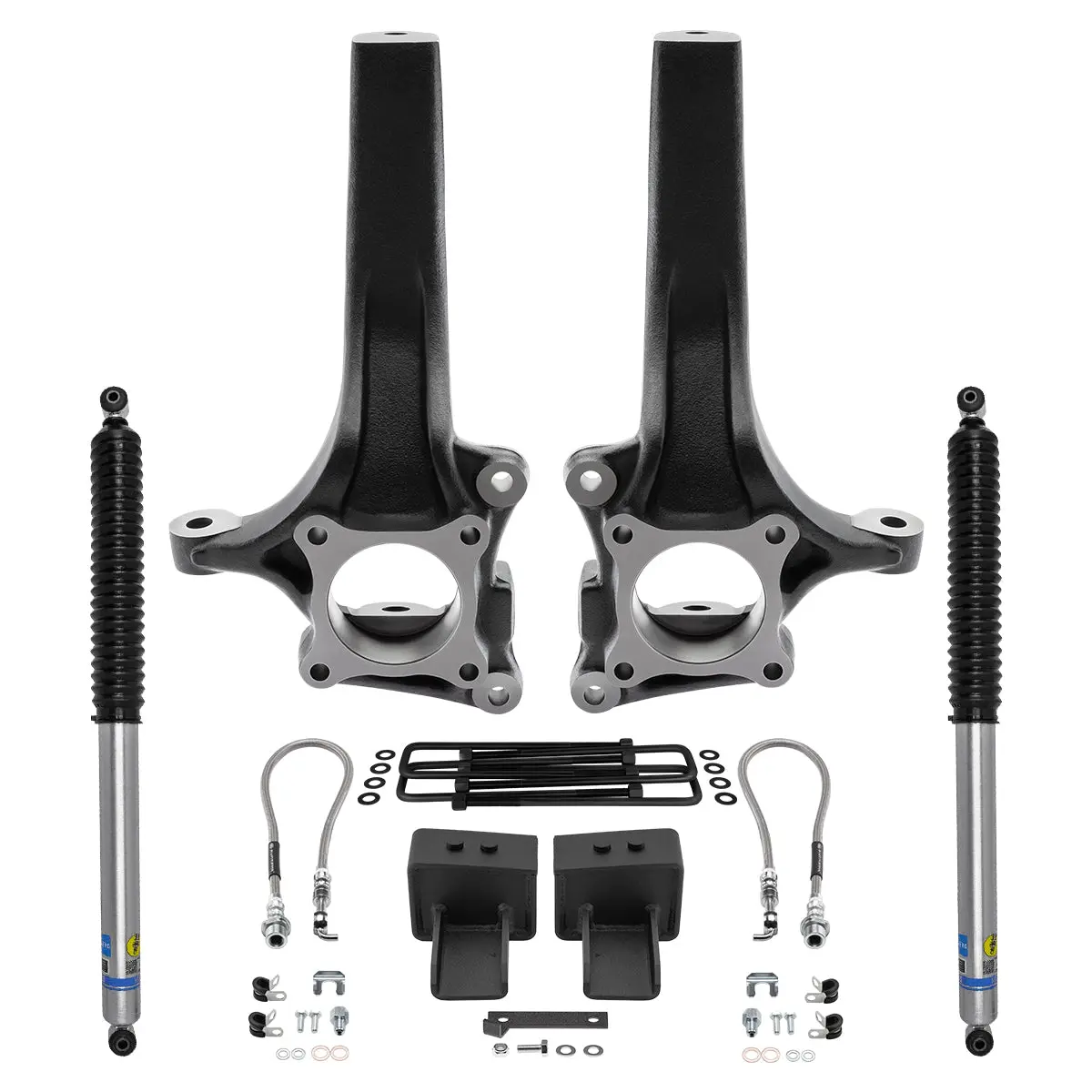 2015-2020 Ford F150 Full Suspension Lift Kit With Rear Bilstein Shocks 2Wd 1