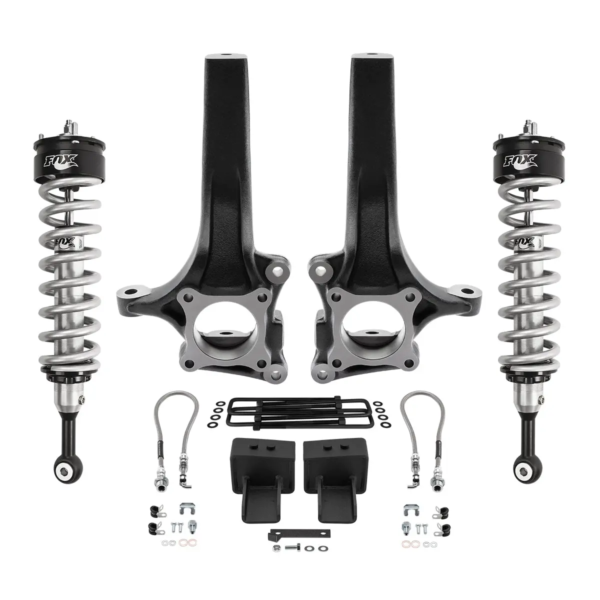 2009-2014 Ford F150 Full Suspension Lift Kit With Fox Performance Series 2.0 Coil-Over Ifp Shocks 2Wd 1