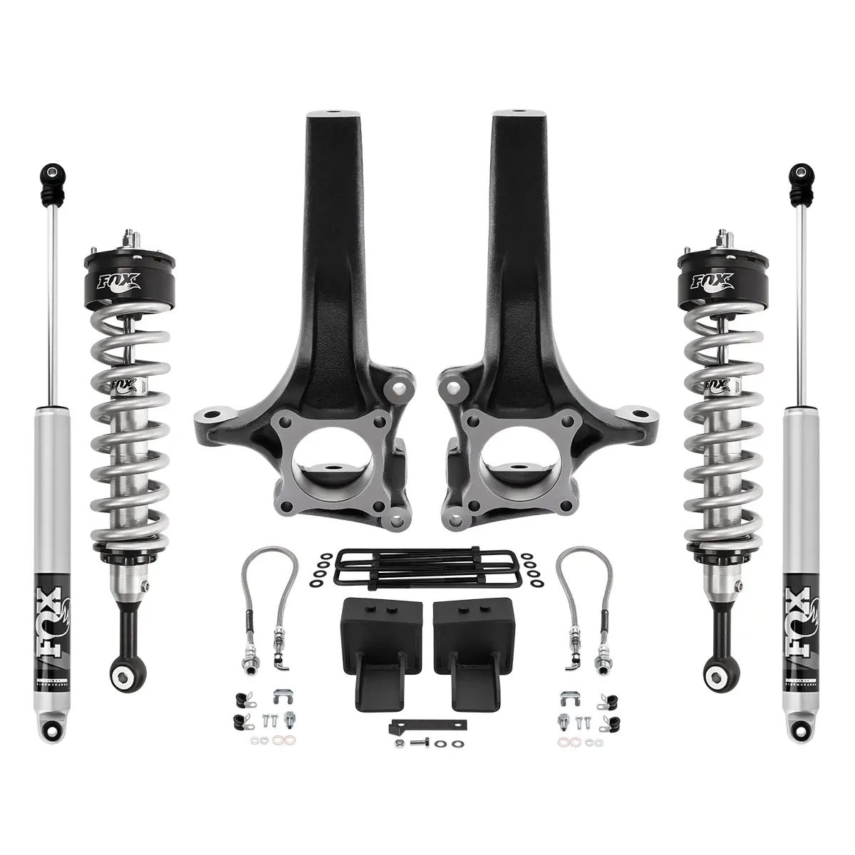 2009-2014 Ford F150 Full Suspension Lift Kit With Fox Performance Series 2.0 Shocks 2Wd 1