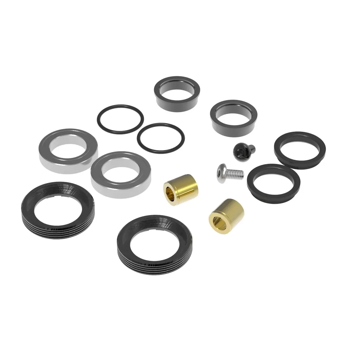 Aluminum Pedal Bearing Rebuild Kit 1