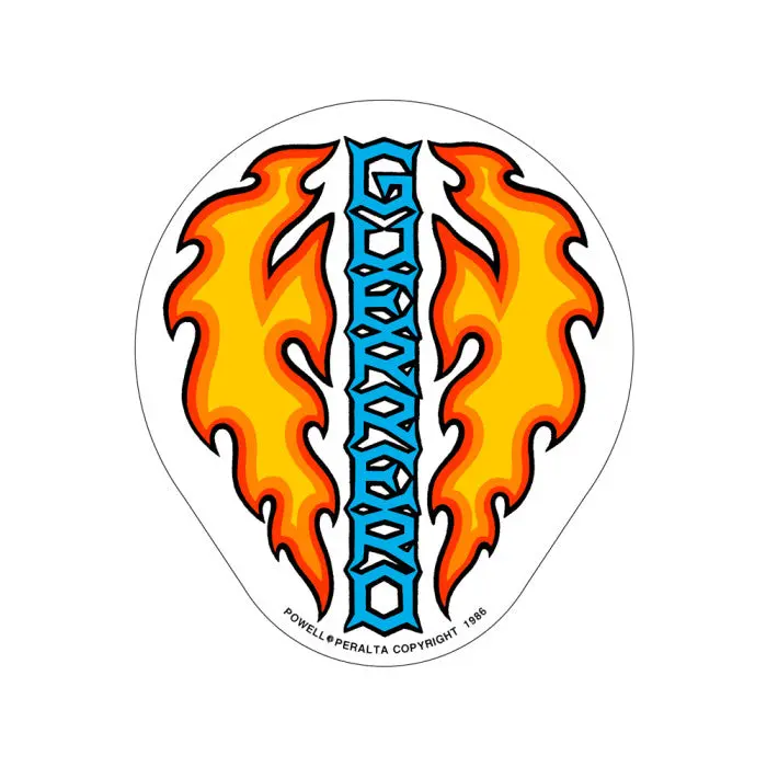 Bones Brigade® Guerrero Dagger Sticker 1