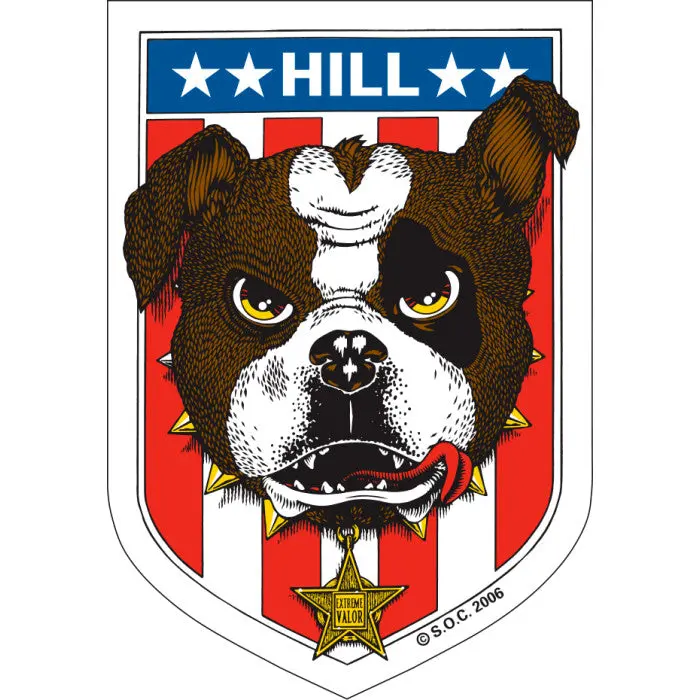 Powell Peralta Frankie Hill Bulldog Sticker 1