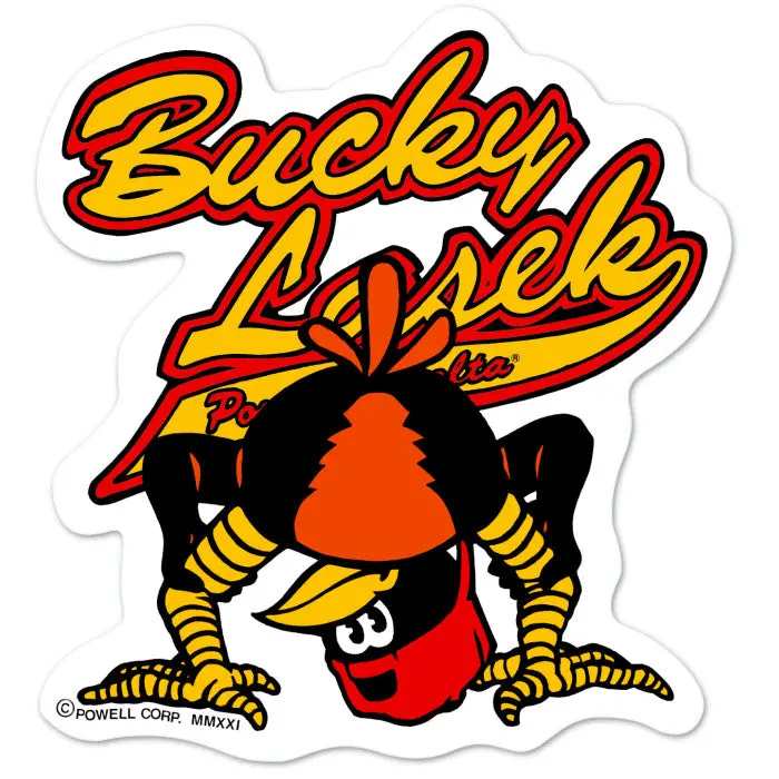 Powell Peralta Bucky Lasek Stadium Sticker 1