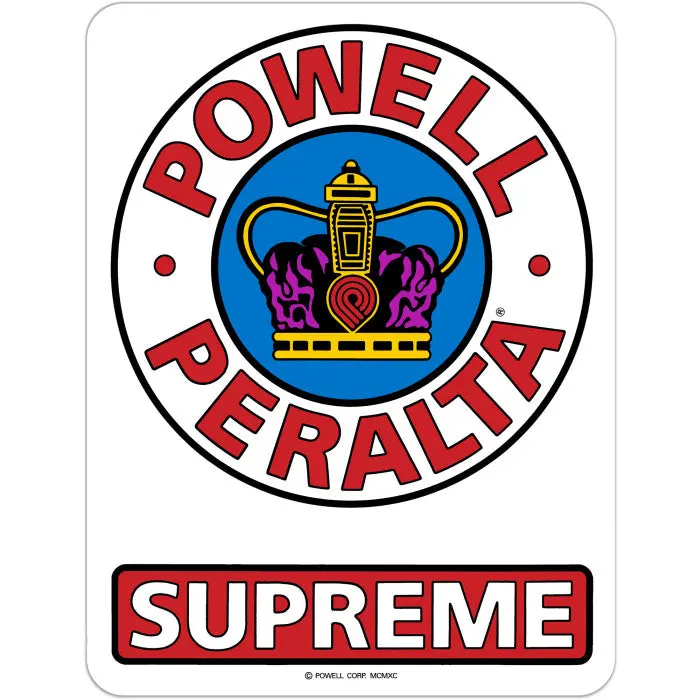 Powell Peralta Supreme Og Sticker 1