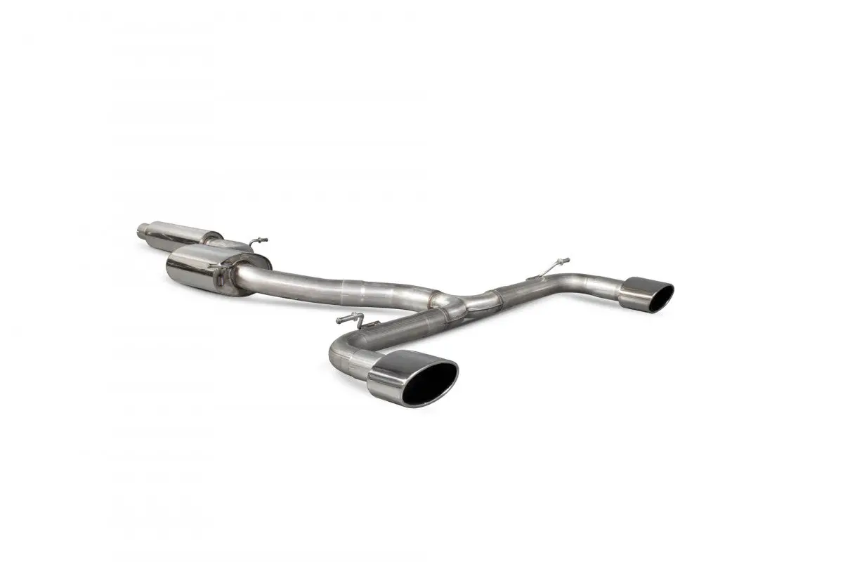 Scorpion Exhausts Resonated Cat/Gpf-Back System - Evo R Tailpipe - Seat Leon Cupra 2.0 Tsi 290 Gpf (2019-2020) 1