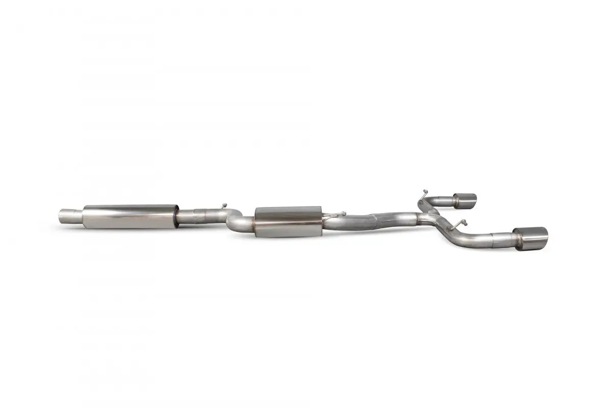 Scorpion Exhausts Resonated Cat/Gpf-Back System - Evo R Tailpipe - Seat Leon Cupra 2.0 Tsi 290 Gpf (2019-2020) 2