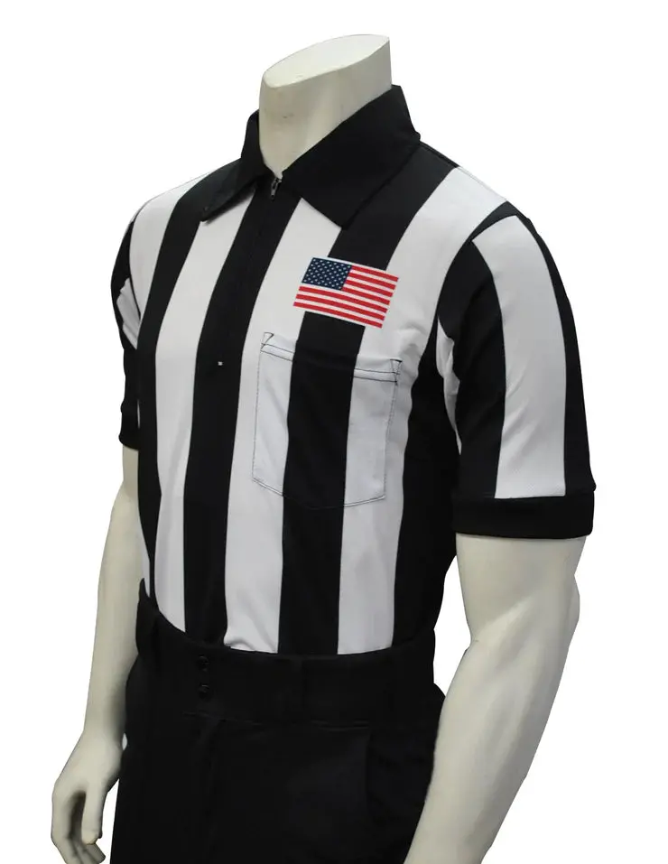 Maryland 2 Inch Stripe Short Sleeve Shirt- Football/Lacrosse 1