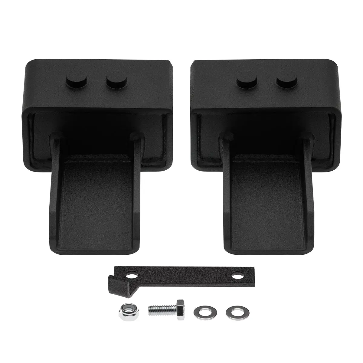 2004-2021 Ford F150 Us Patent Pending Rear Lift Blocks With Built-In Bump Stop Landing Plates 2Wd 1