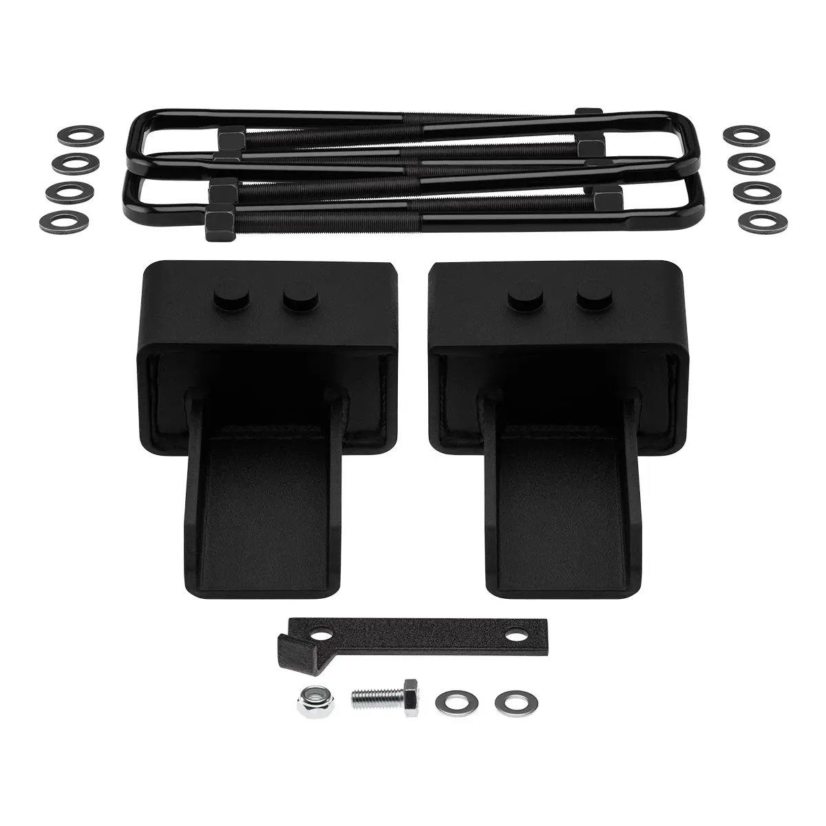 2004-2021 Ford F150 2Wd Rear Suspension Lift Kit | Includes Us Patent Pending Rear Lift Blocks With Built-In Bump Stop Landing Plates 5